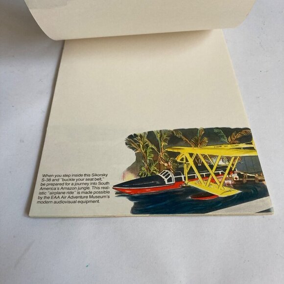 Vintage EAA's Air Adventure Museum Oshkosh, WI Notepad UNSUSED! Vagabond - Picture 9 of 9